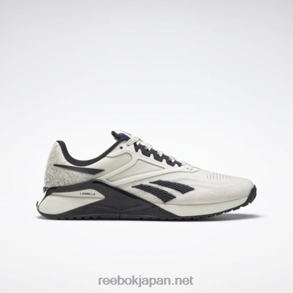 nano x2 レディース トレーニングシューズ レスミルズ Reebok チョーク/コアブラック/ボールドパープル 0P408115