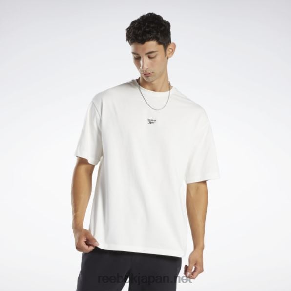 クラシックワードローブの必需品Tシャツ Reebok チョーク 0P408383