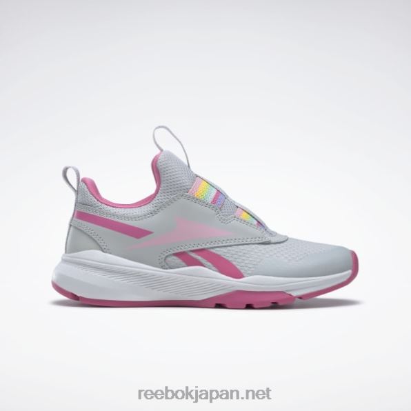 子供たち xt スプリンター スリッポン シューズ - 就学前 Reebok ピュアグレー2/トゥルーピンク/FTWRホワイト 0P4081439